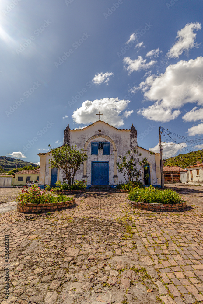 church in the city of Mucuge, State of Bahia, Brazil