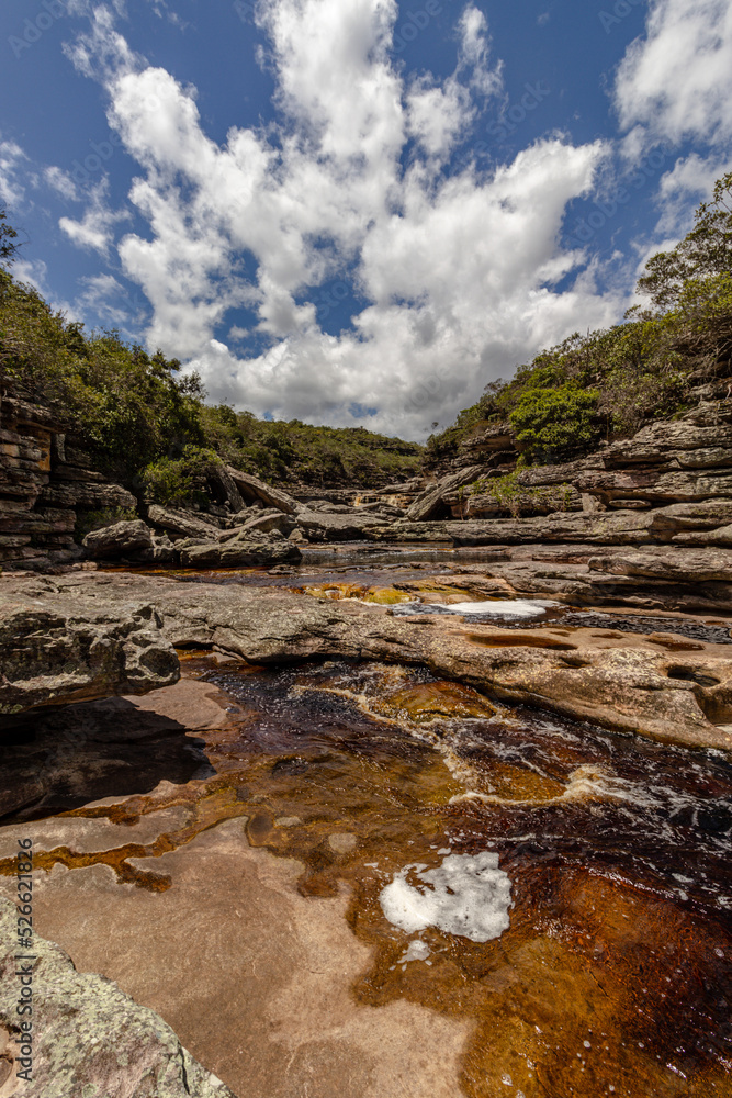 Obraz premium lake in the city of Mucuge, State of Bahia, Brazil