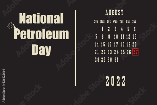 National Petroleum Day