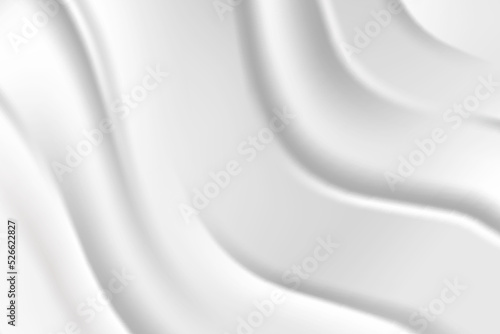 White silk satin background smooth texture background