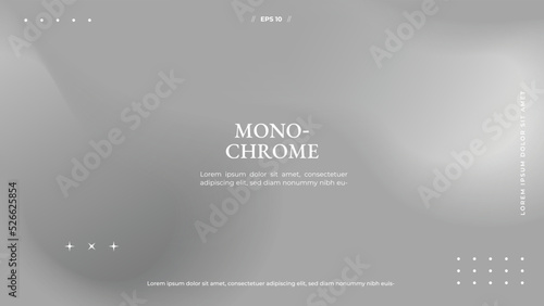 Monochrome blurred background for wallpaper. White gray abstract background. Holographic gradient color