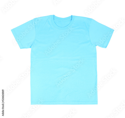 blue t-shirt template