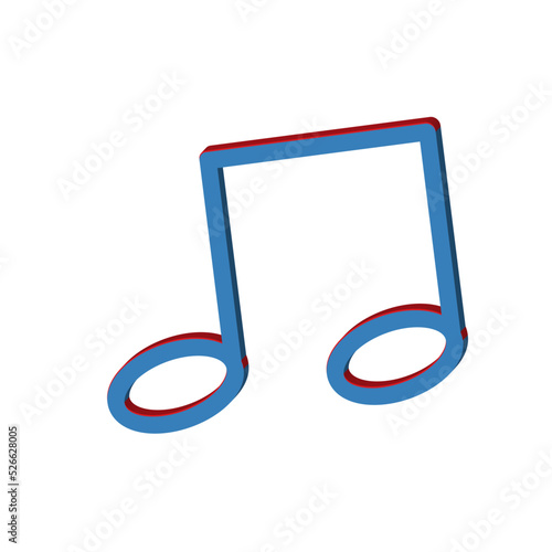 Music icon template