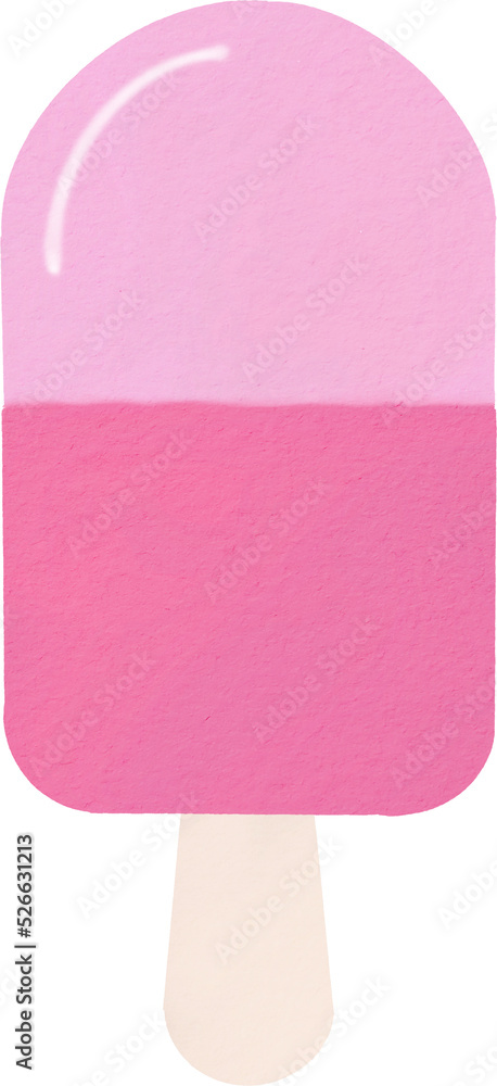 Fototapeta premium watercolour icecream