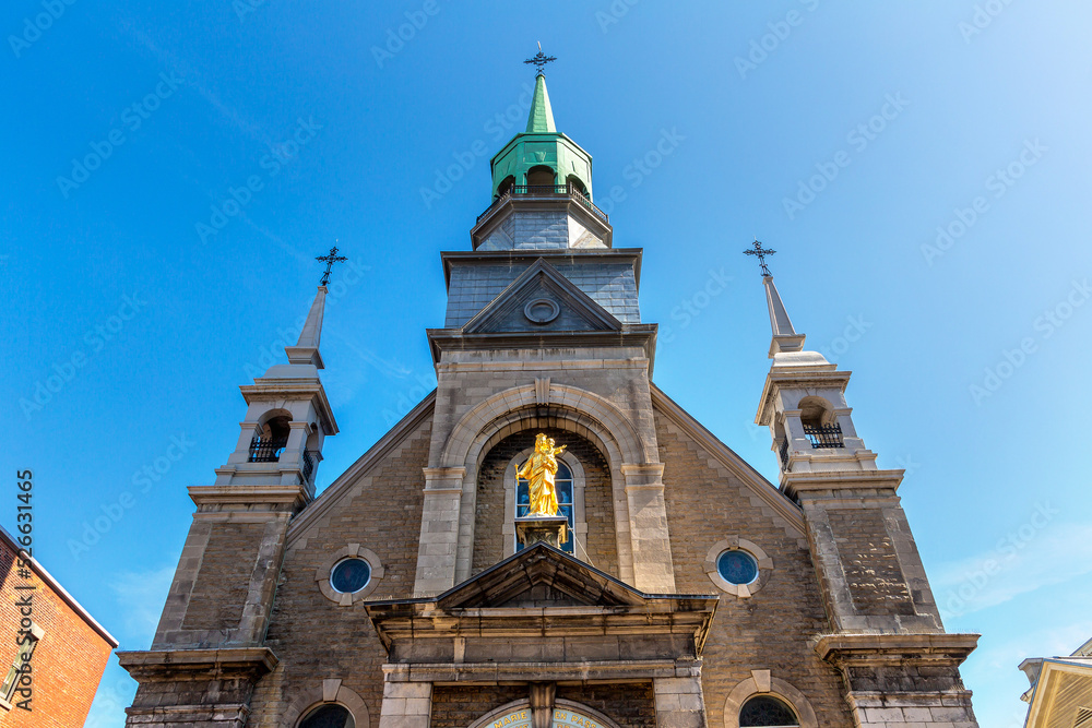Chapel of Notre Dame de Bon Secourt in Montreal
