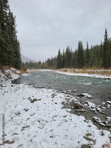 Wallpaper Mural flowing river Torontodigital.ca