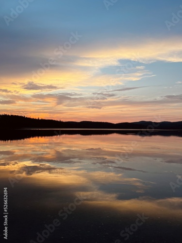 quebec lake monts valin