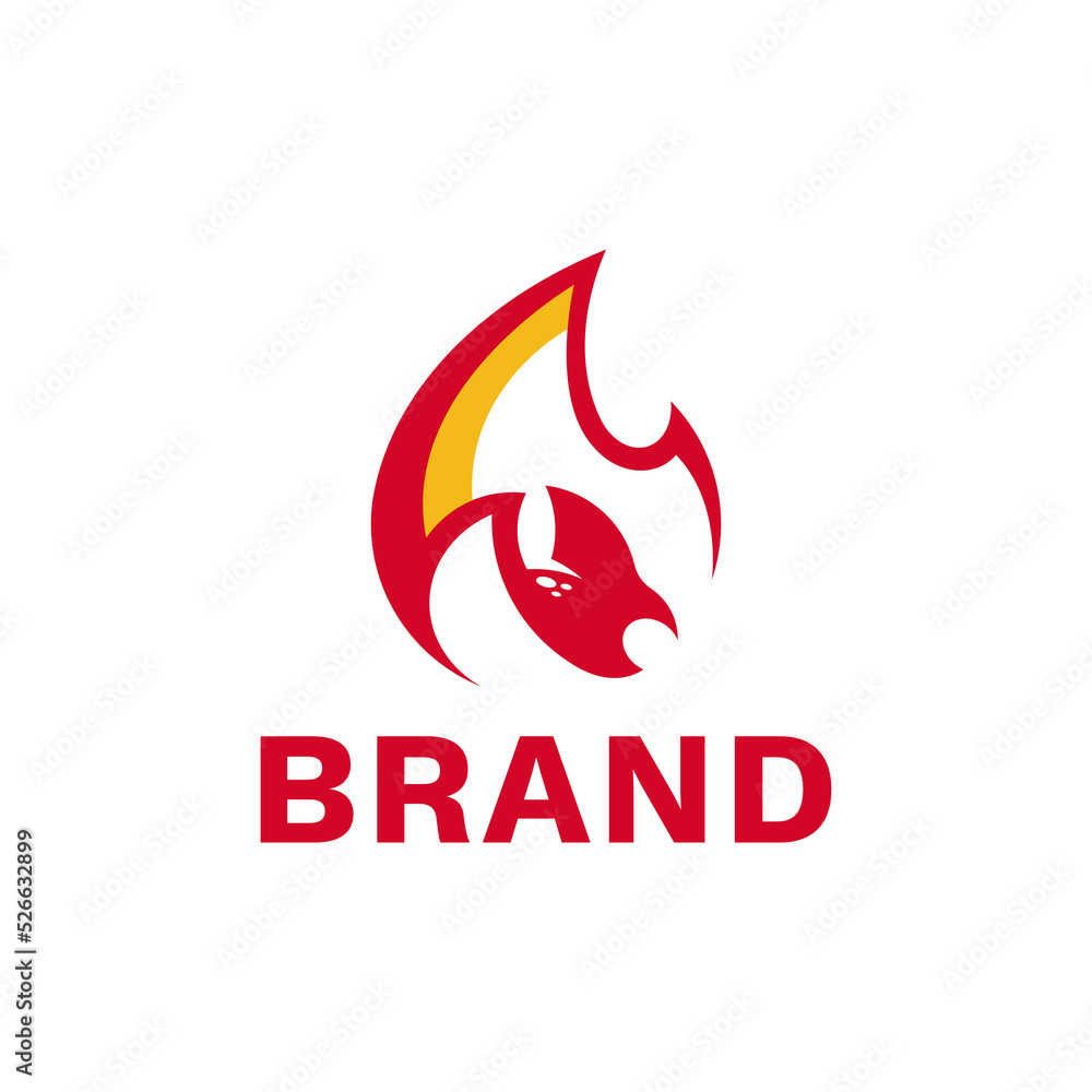 Fire Stingray Logo Design