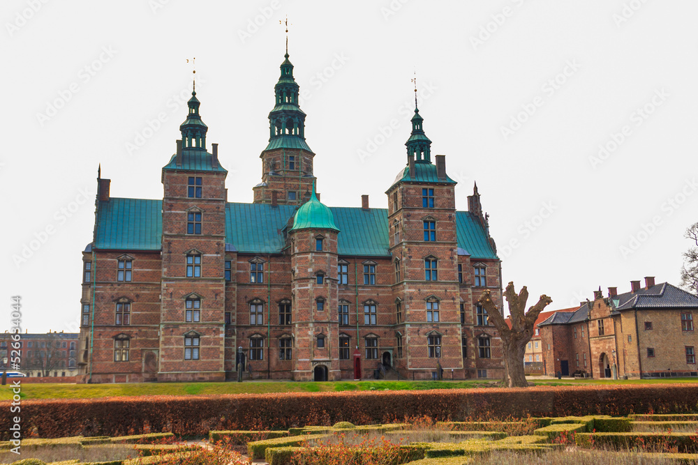 Obraz premium Rosenborg Castle in Copenhagen, Denmark