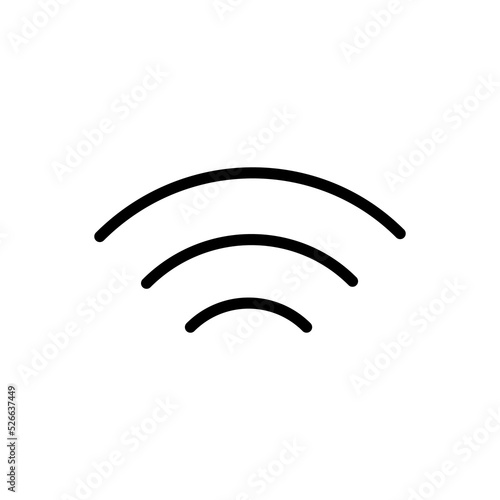 connection icon design, basic ui ux interface design element in simple thin line.