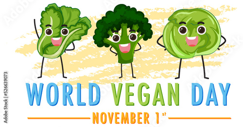 World Vegan Day Banner Design