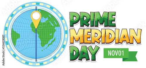 Prime Meridian Day Logo Concept