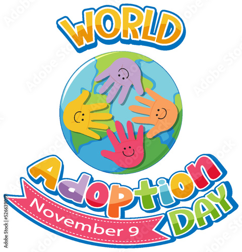 World Adoption Day Logo Design