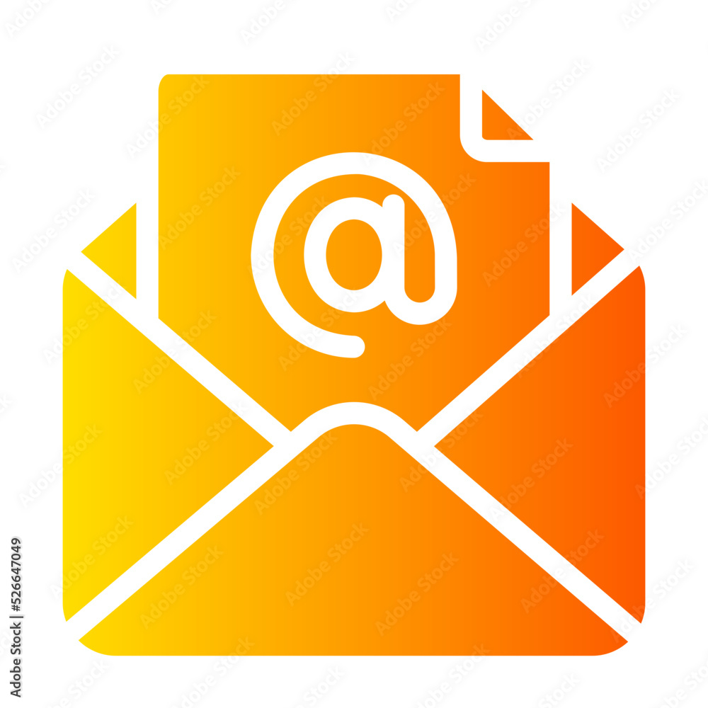 email gradient icon email gradient icon