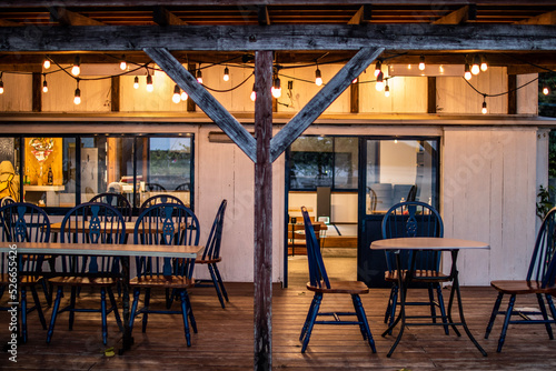 cafe on the seaside