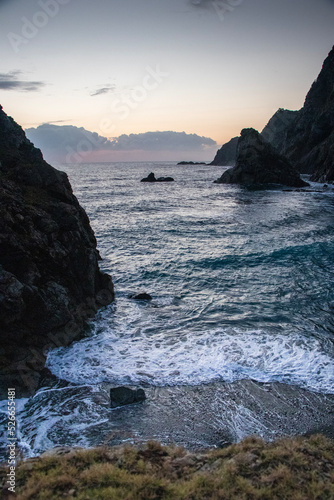 World Natural Heritage Site in Japan. A view of the sea of Amami Oshima Island 奄美大島のホノホシ海岸
