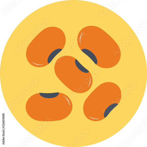 Beans Vector Icon