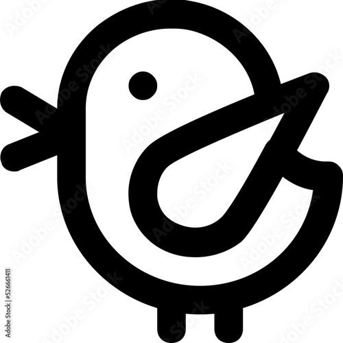 Sparrow Vector Icon