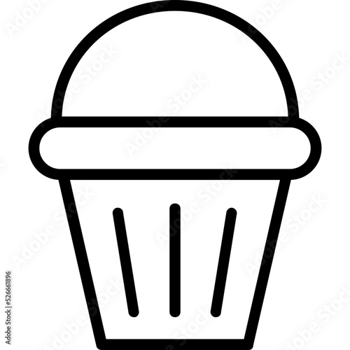 Bucket Vector Icon