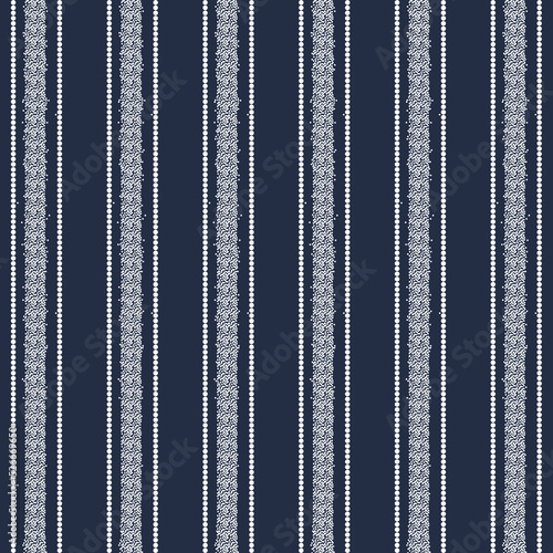 The pattern of lines that come from joining the points.