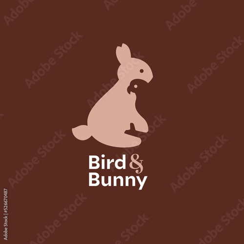 Bird Rabbit Logo © Singaraja