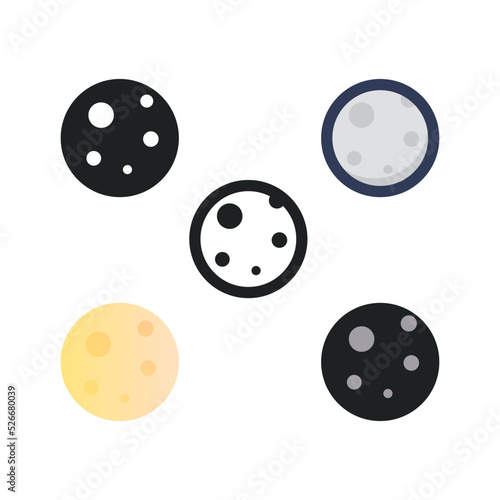 Moon Weather Forecast Icon Pack