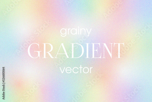 Holographic grainy gradient with soft transitions. Foil background for covers, wallpapers, brands, social media