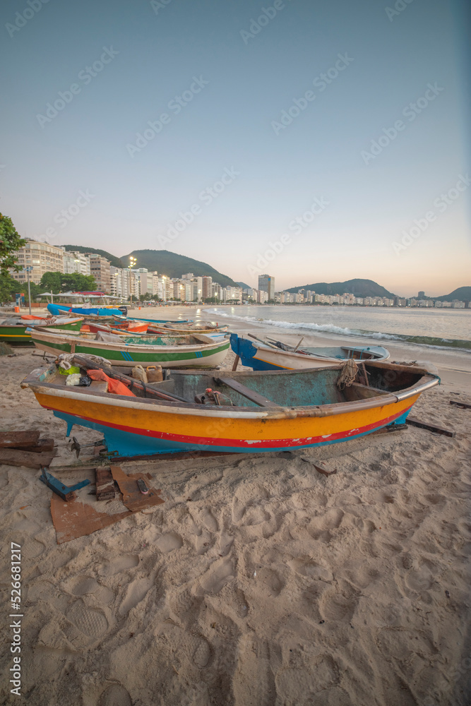 fishing boats in Rio de Janeiro