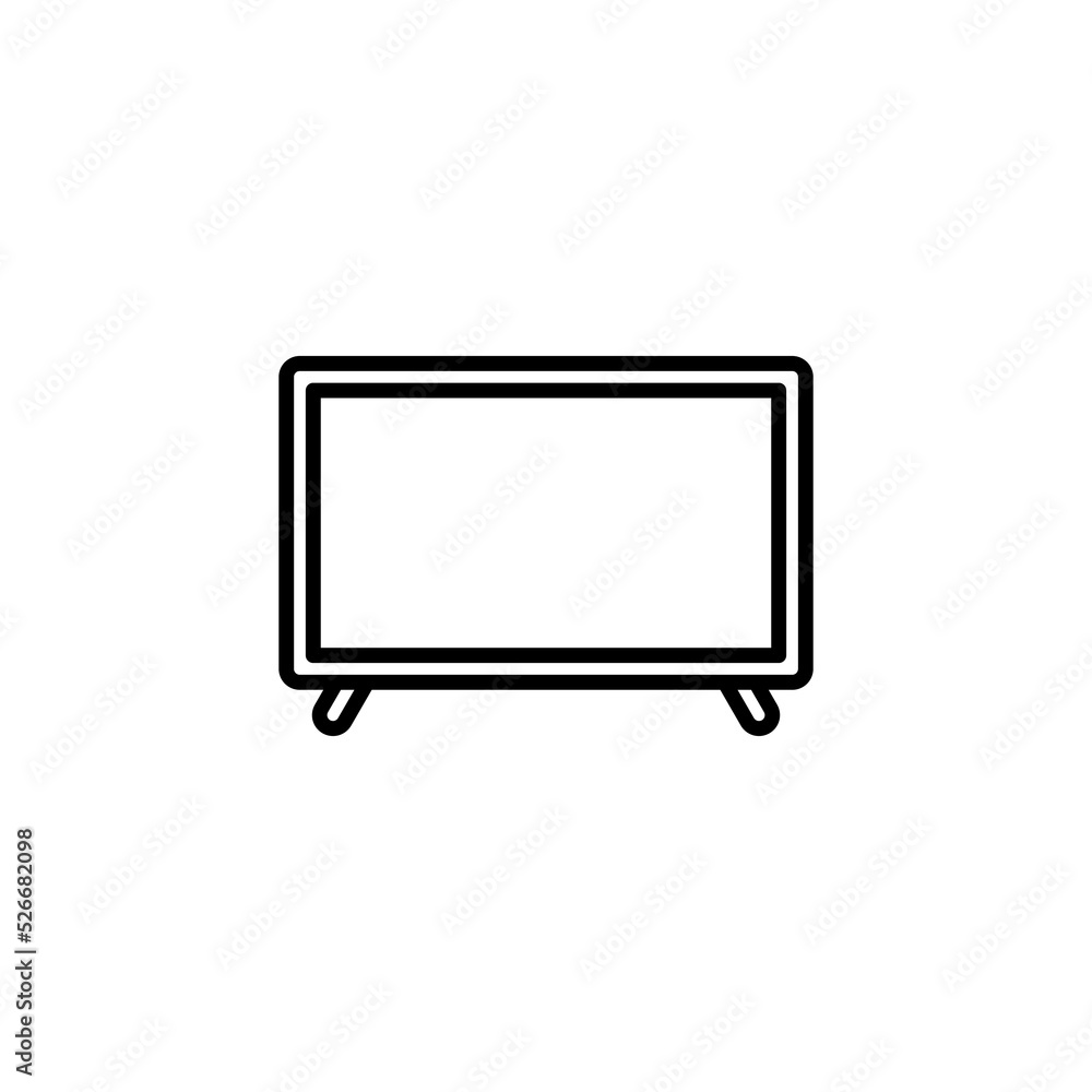 Tv icon for web and mobile app. television sign and symbol Tv icon for web and mobile app. television sign and symbol
