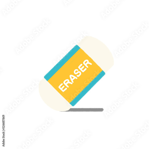 eraser with shadow