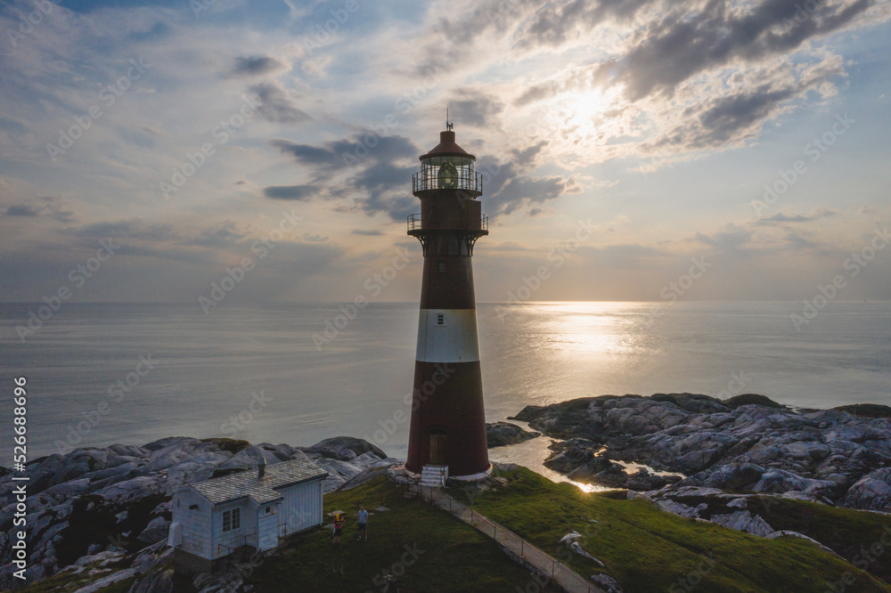 custom made wallpaper toronto digitalSlåtterøy lighthouse, Bømlo municipality, Norway