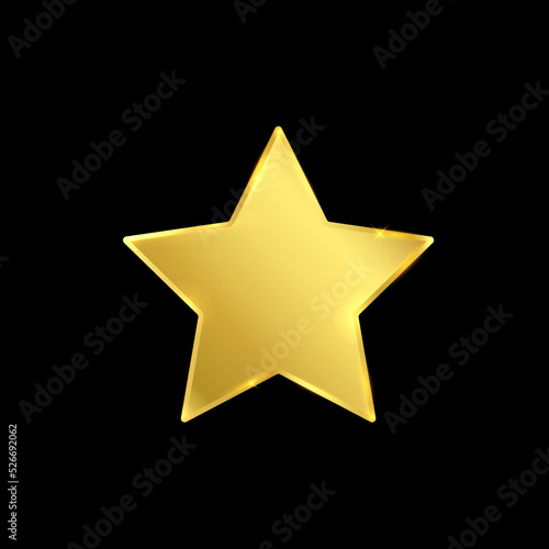 Gold star. VIP star.Vintage gold vip star, great design for any purposes. Luxury style background. Casino icon. Elegant luxury. Template banner. Vintage luxury vector invitation card template. 