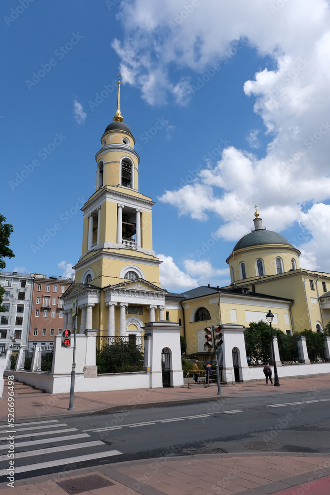 The Church of the Great Ascension at the Nikitsky Gate in Moscow