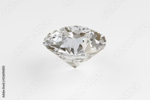 3D rendering different kinds of diamond