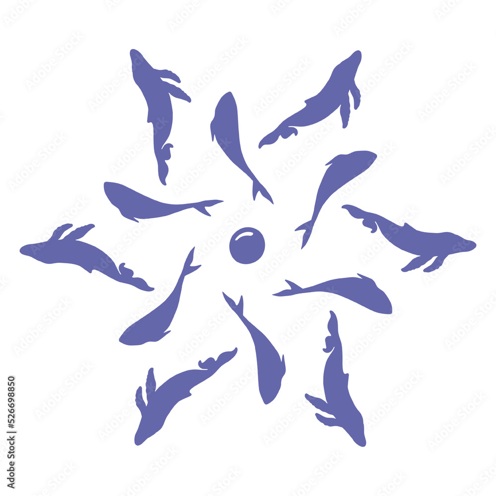 Obraz premium Graphic elements with flowing shapes, creative composition, .smooth forms