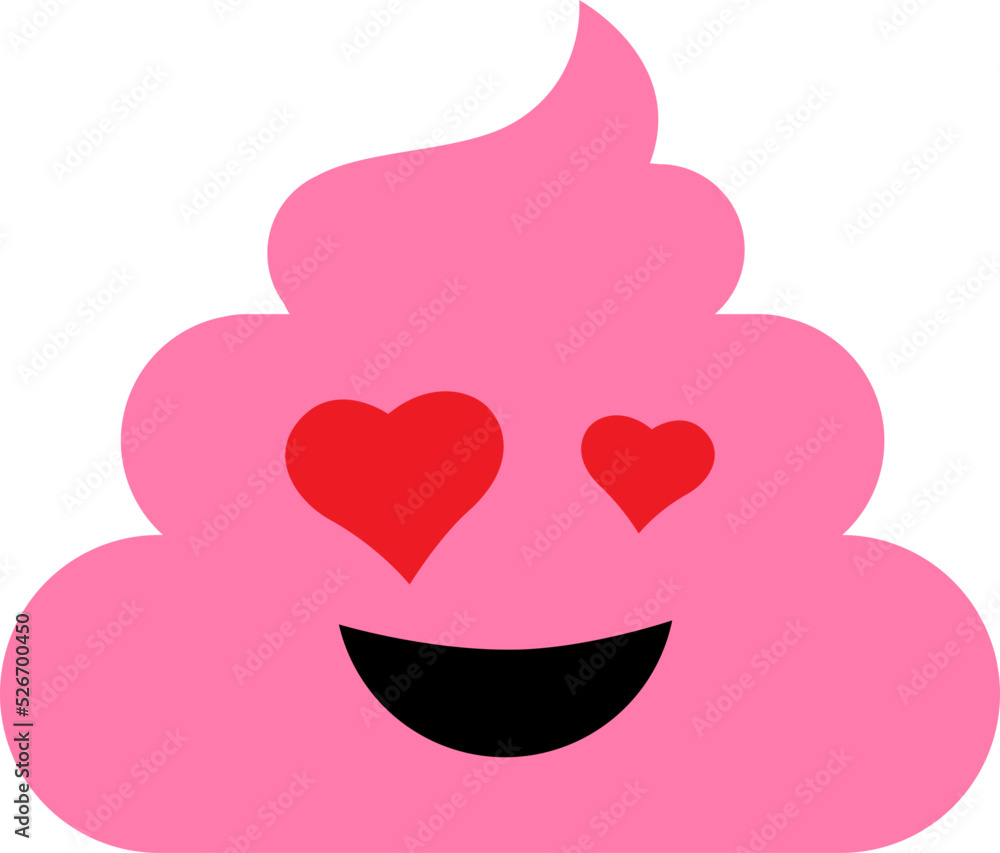 symbol cute poop flat design, emoticons, icon, symbol symbol cute poop flat design, emoticons, icon, symbol