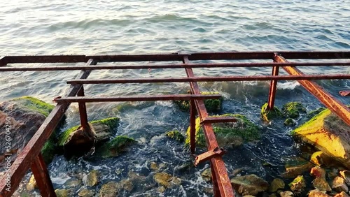 ruined pier 