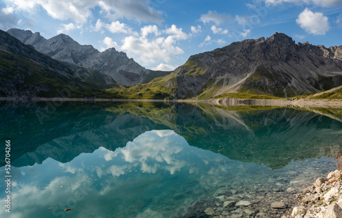 Lünersee, is a small alpine lake in the state of Vorarlberg, in the far west of Austria