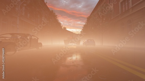 tank in fog city