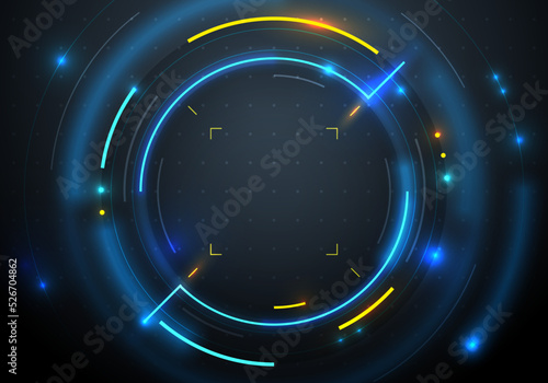 Round Sci Fi Hud Design
