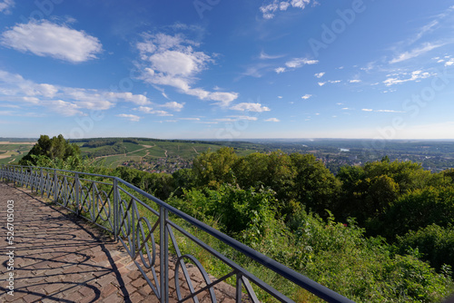 Fototapeta Naklejka Na Ścianę i Meble -  Panorama of the Loire valley in Sancerre village