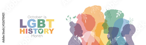 LGBT History Month banner.