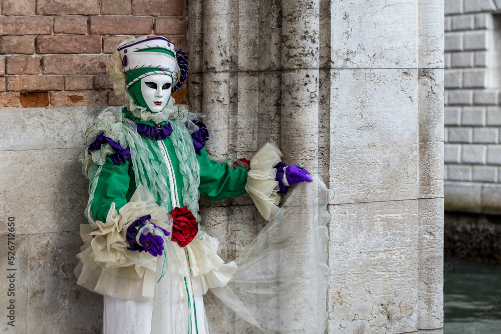 Mask in carnival of Venice