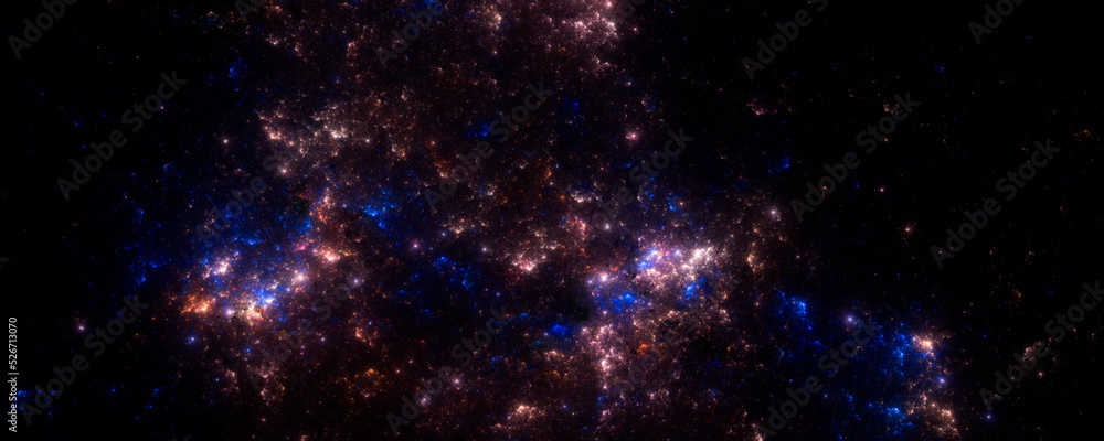 Banner Star field background . Starry outer space background texture . Colorful Starry Night Sky Outer Space background. 3D illustration
Banner Star field background . Starry outer space background texture . Colorful Starry Night Sky Outer Space background. 3D illustration