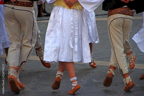 Slovak folk dance exhibition