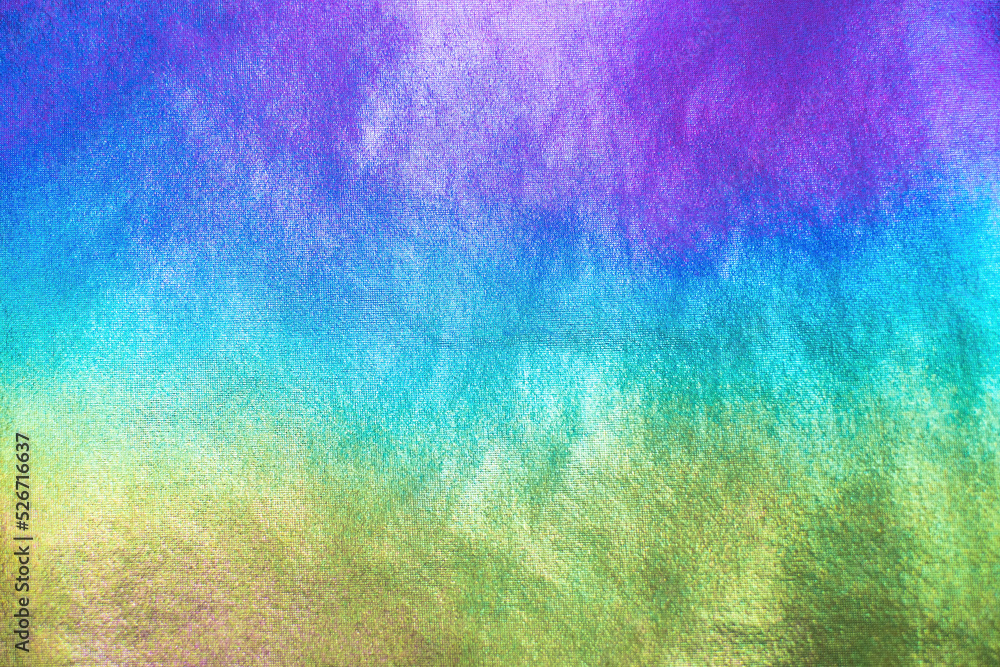 Rainbow holographic background. Neon and holographic gradient.