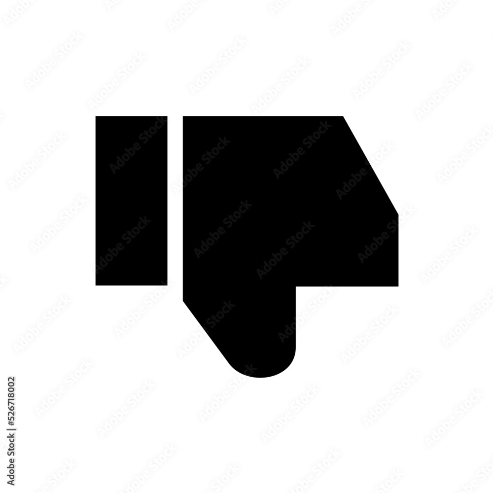 dislike glyph icon dislike glyph icon