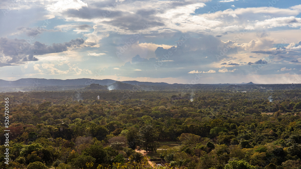 Obraz premium mountains and jungles in Sri Lanka, landscape 