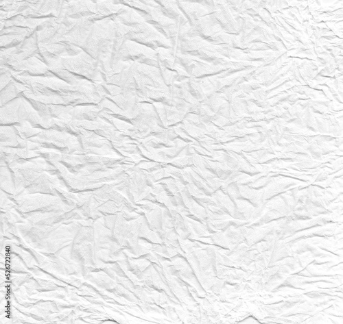 White blank textured geometric paper shape for collage. Wrinkle cardboard piece