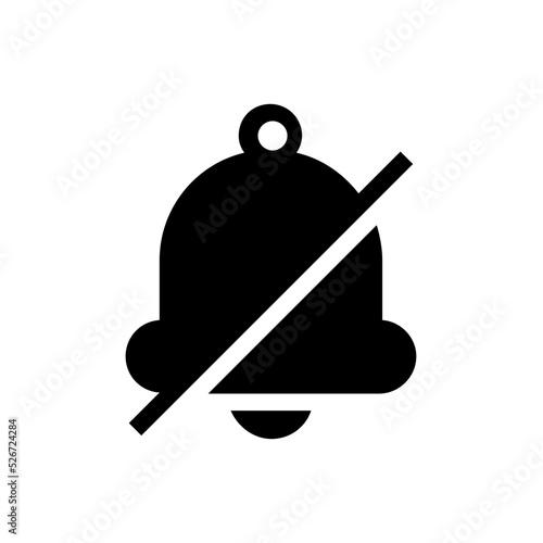 silent glyph icon